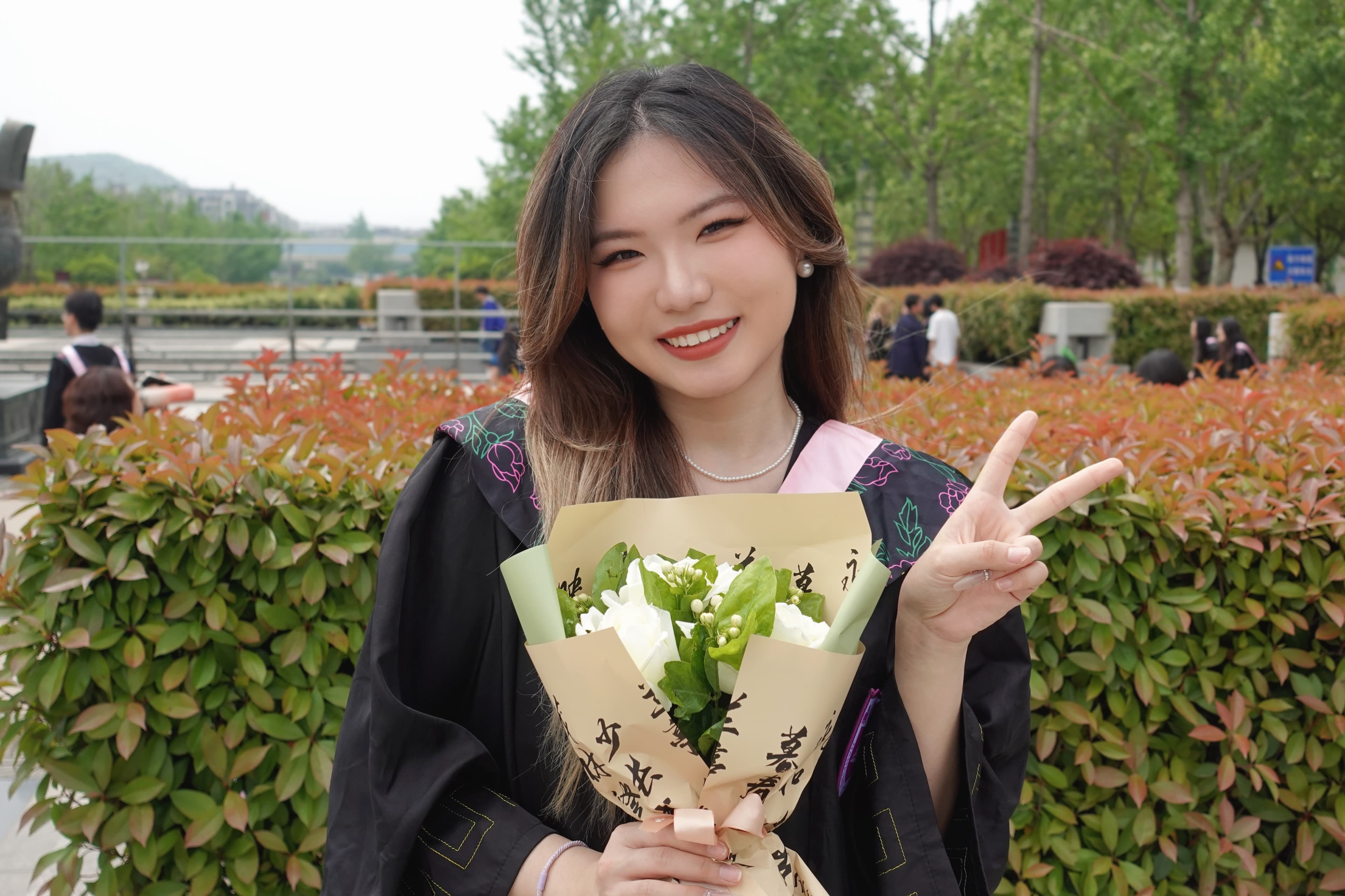 Graduation portrait